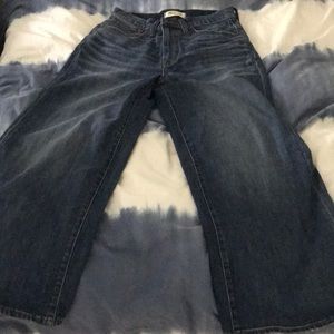 Madewell wide leg crop